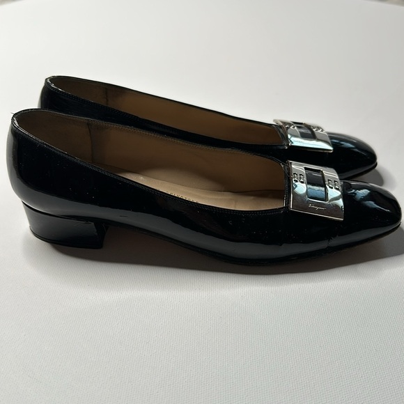 Salvatore Ferragamo Patent Leather Pumps - Picture 3 of 14